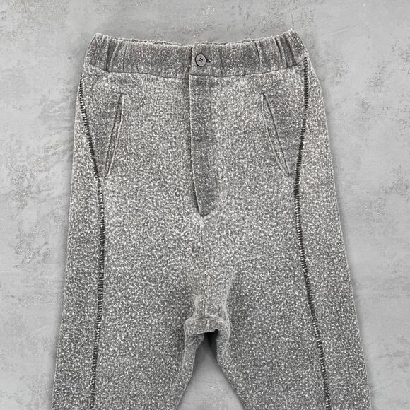 10sei0otto - Dieciseizerootto Felted Wool Drop Crotch Pants Fits Men's XS-S - Picture 2 of 9